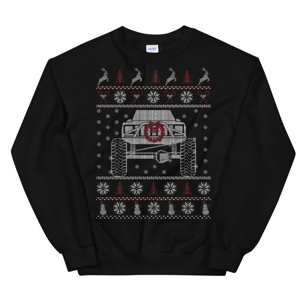 ★JEEP★ Cherokee Racing V-neck Sweatshirt One Ton XJ Christmas - Deadline 12/10 – Jeepology Offroad